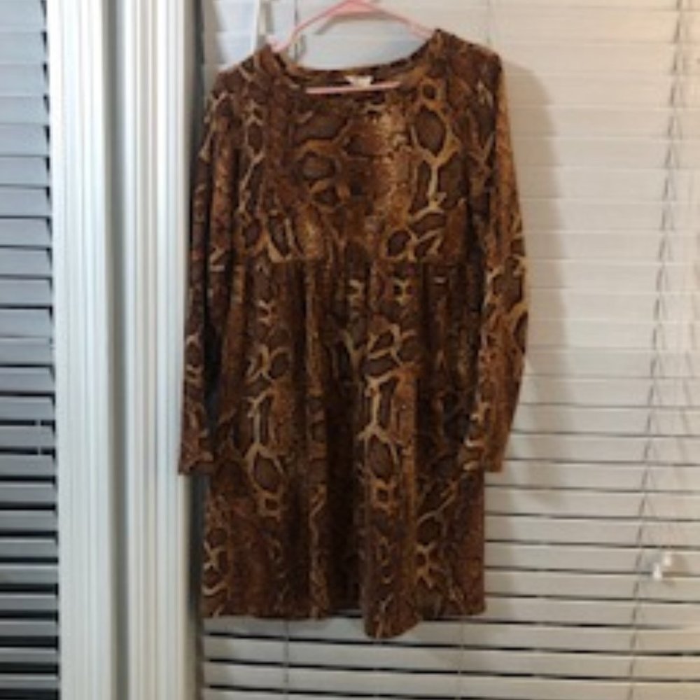 Snakeskin Dress